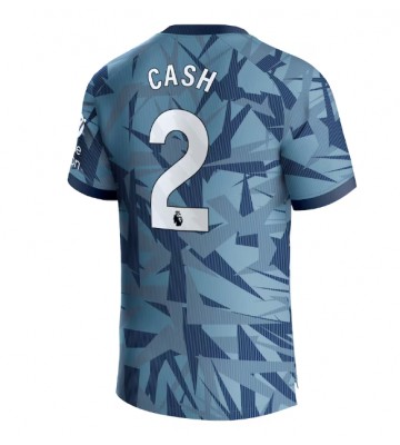 Aston Villa Matty Cash #2 Tredje trøje 2023-24 Kort ærmer